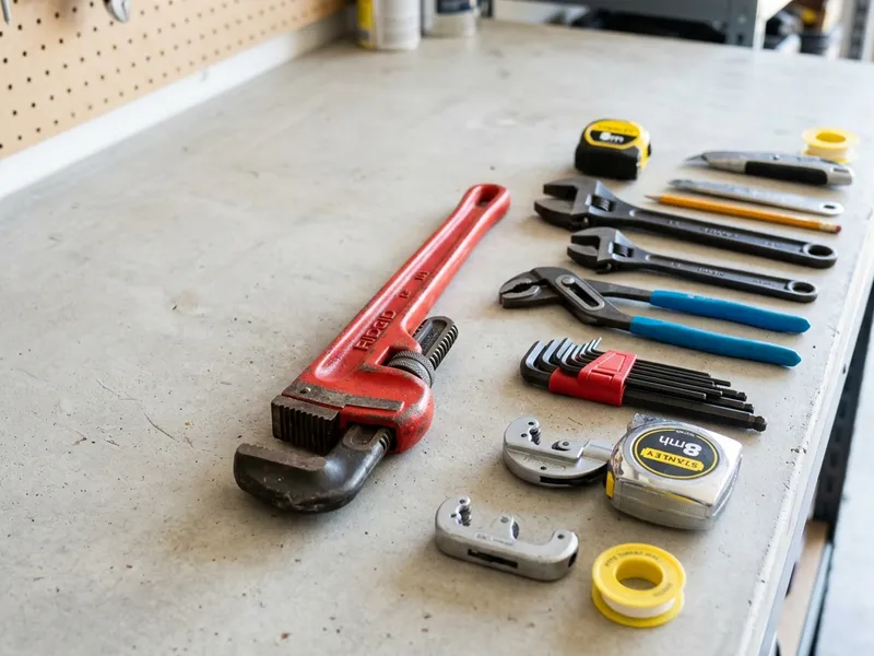 Professional plumbers in Washburn, TX equipped with top-tier tools for residential and commercial plumbing services.